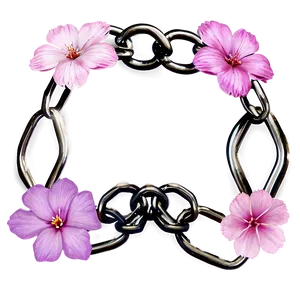 Chain Of Flowers Png Dhn98 PNG image