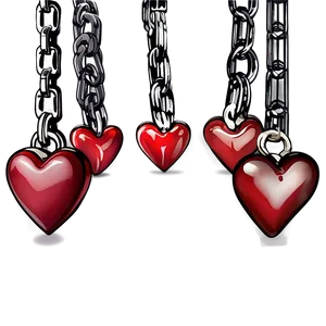 Chain Of Hearts Png 21 PNG image