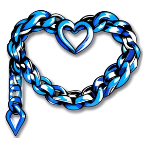 Chain Of Hearts Png Bcq50 PNG image