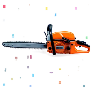 Chainsaw Cartoon Style PNG 05252024 PNG