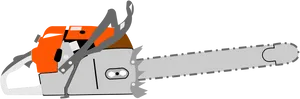 Chainsaw Graphic Illustration