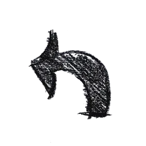 Chalk Texture Arrow Drawing