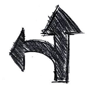 Chalkboard Arrows Sketch