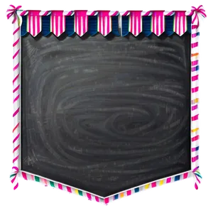 Chalkboard Banner PNG Hkf32 PNG
