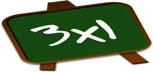 Chalkboard Multiplication Sign PNG image