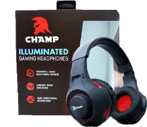 Champ Illuminated Gaming Headphones