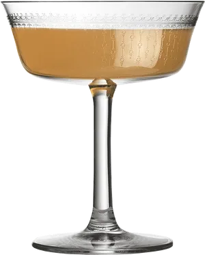 Champagne Coupe Bubbly Beverage PNG image