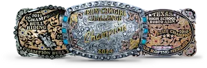 Champion Rodeo Belt Buckles2014 PNG image