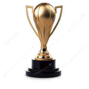 Championship Trophy With Laurels Png 06282024 PNG image