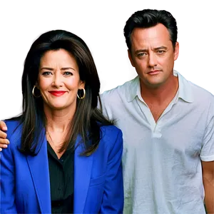 Chandler Bing And Janice Png Kka PNG image