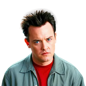 Chandler Bing Flock Of Seagulls Haircut Png Eqt PNG image