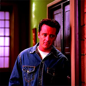 Chandler Bing In Friends Apartment Png 06242024 PNG image