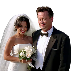 Chandler Bing's Wedding PNG 28