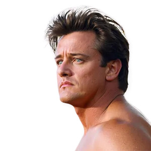 Chandler Bing Watching Baywatch PNG 85