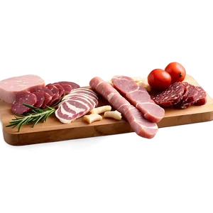 Charcuterie Meat Selection Png 05242024 PNG image