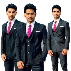 Charismatic Man In Suit Png Ecy20 PNG image
