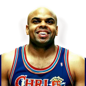 Charles Barkley Vintage Poster PNG 06252024