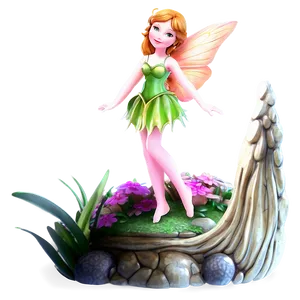 Charming Fairy Figure PNG 87