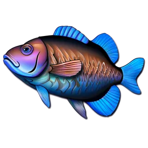 Charming Fish Drawing PNG Gnw55 PNG