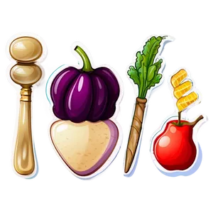 Charming Food Clipart PNG 5 PNG