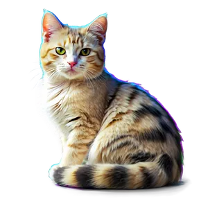 Charming Kitty Art PNG Qck9 PNG