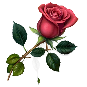 Charming Rose PNG Kem PNG