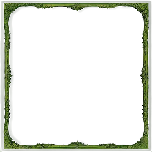 Chartreuse Green Frame PNG Vhp69 PNG