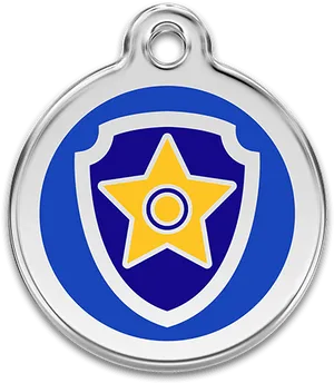 Chase Paw Patrol Badge PNG image