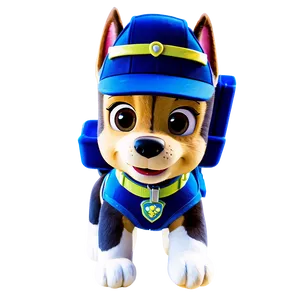 Chase Paw Patrol Face Png Qnd PNG image