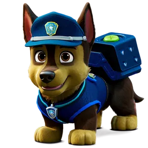 Chase Police Dog Paw Patrol Png 19 PNG image