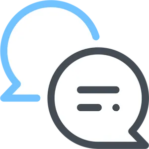 Chat Bubble Icon Graphic PNG image