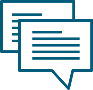 Chat Bubble Icons Graphic