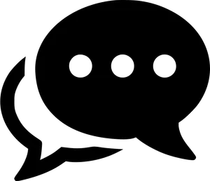 Chat Bubbles Icon PNG image