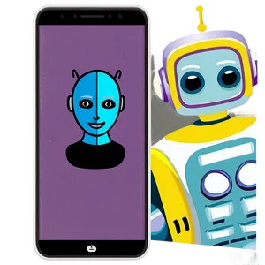 Chatbot On Smartphone PNG 06202024 PNG