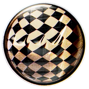Checkerboard Circle Sticker PNG Uea93 PNG