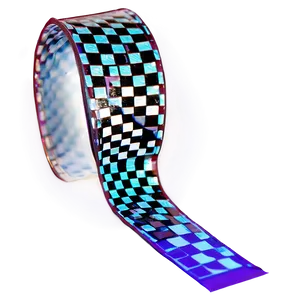 Checkerboard Ribbon PNG Gvk PNG
