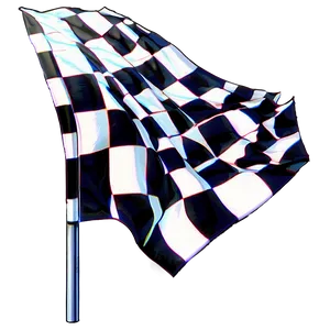 Checkered Flag Decoration Element Png 64 PNG image