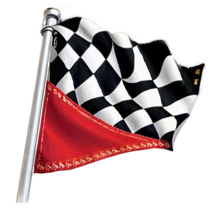 Checkered Flag Motorcycle Race Png Vop PNG image