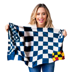 Checkered Flag Race Winner Png Fqw94 PNG image