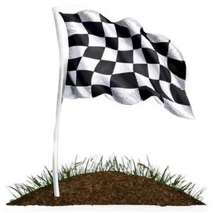 Checkered Flag Speed Competition Png Nht73 PNG image