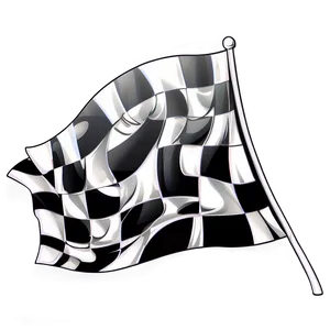 Checkered Flag Vector Art Png 05212024 PNG image