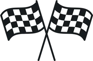 Checkered Flags Racing Symbol