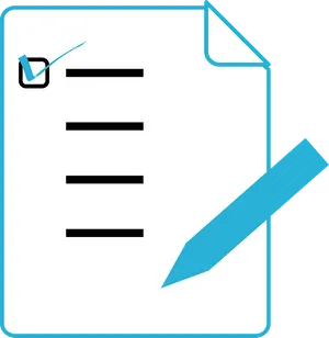 Checklist Document Vector PNG image