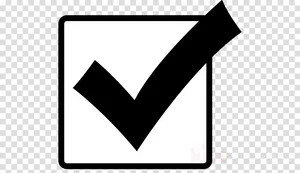 Checkmark Icon Transparent Background PNG image