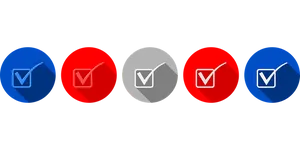 Checkmark Icons Variety Set