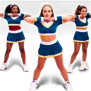 Cheer Squad In Formation PNG 43 PNG
