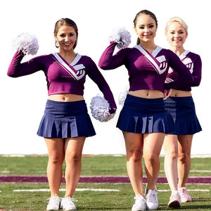 Cheer Squad In Formation PNG 73 PNG