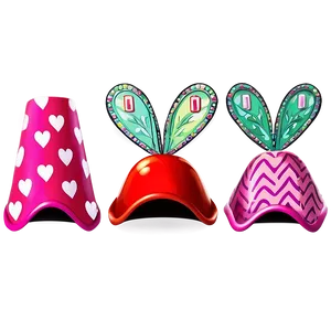 Cheerful Celebration Hats PNG Ouw97