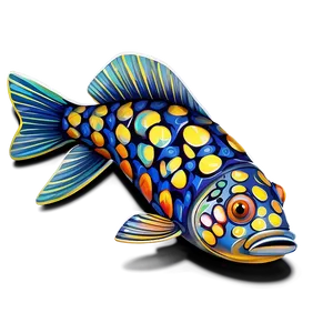 Cheerful Fish Design PNG Cwe68 PNG
