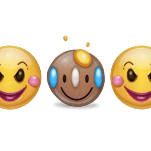 Cheerful Smile Emoji PNG Bbl
